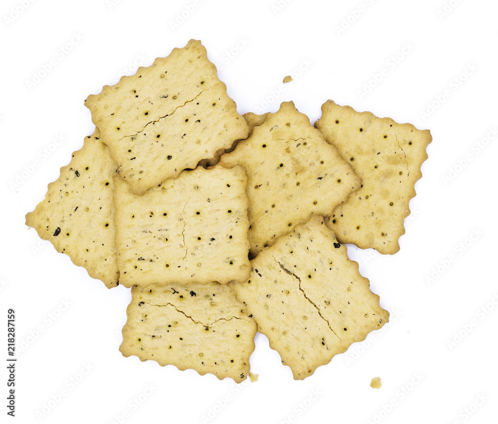 biscuits heap isolated on white biscuits heap isolated on white