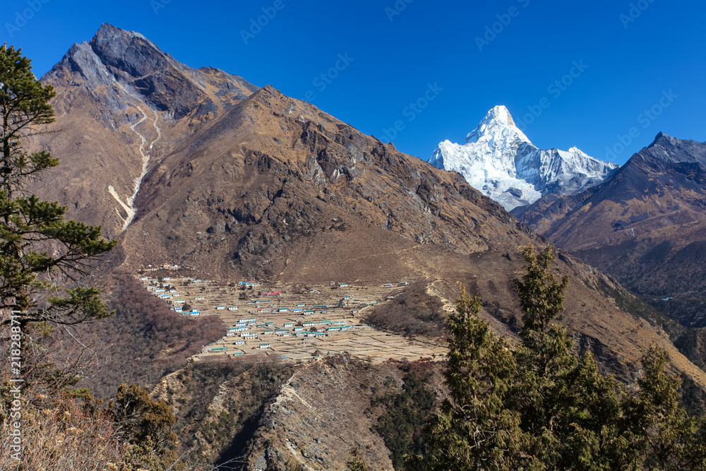 Amazing mountains on Himalayas.