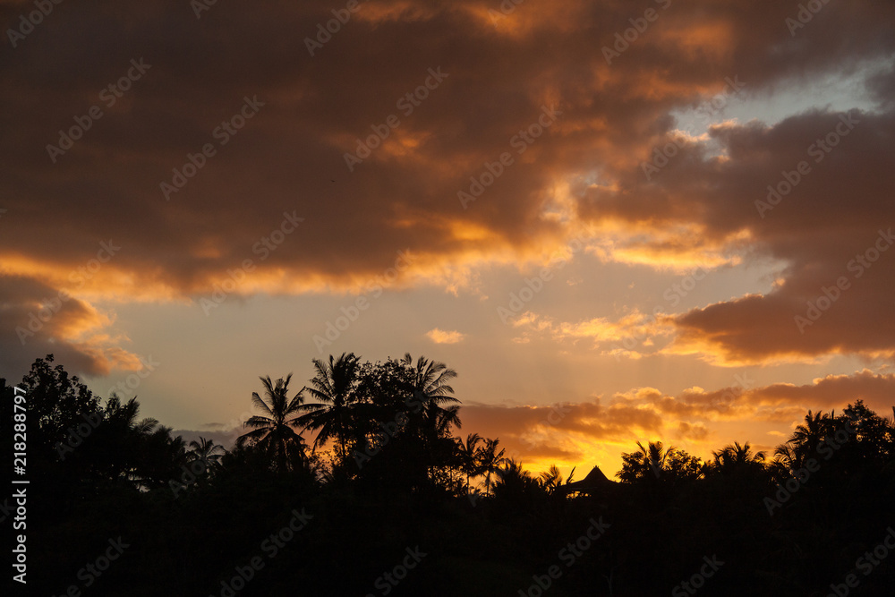 Soft Balinese Sunset