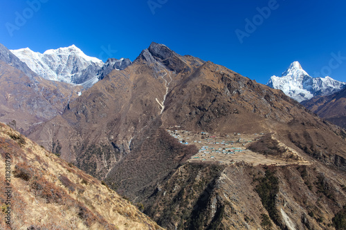 Amazing mountains on Himalayas.