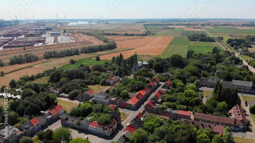 Doel is threatened with complete demolition due to the future enlargement of the Port of Antwerp. photo