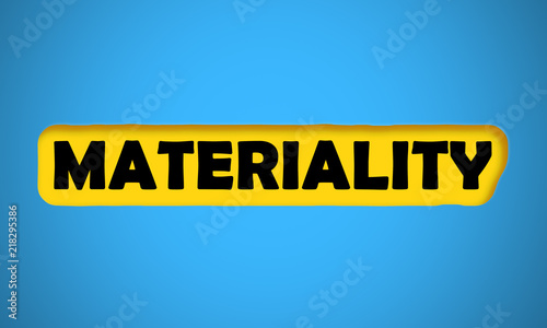 Materiality photo