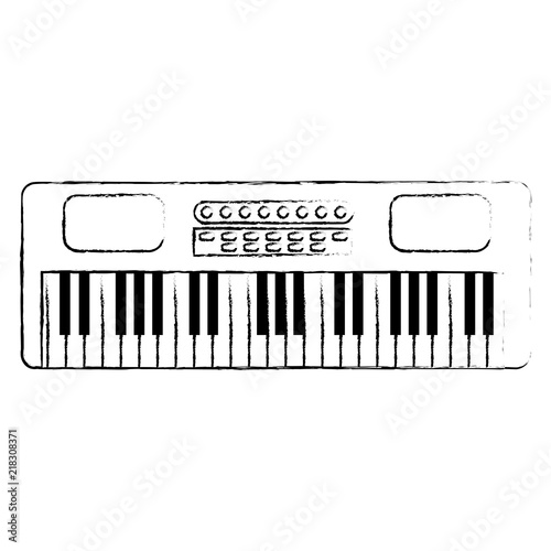 synthesizer musical instrument icon