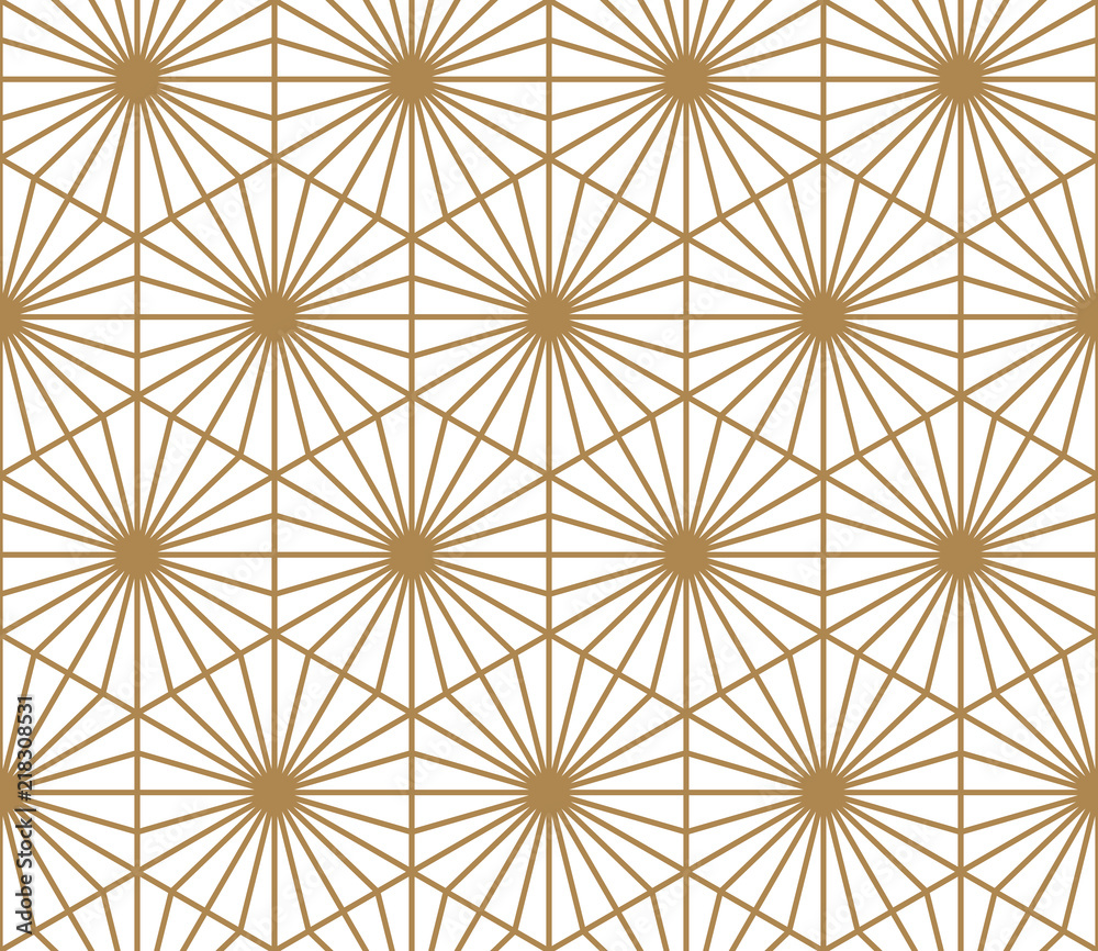 Seamless pattern based on Japanese ornament Kumiko Seamless pattern based on Japanese ornament Kumiko