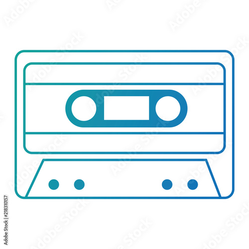 cassette music isolated icon