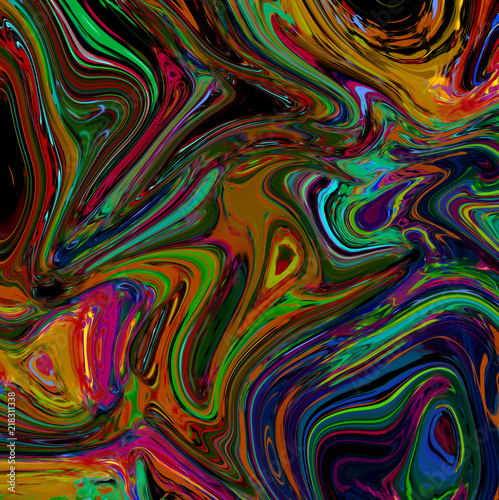 абстрактный волшебный красочный фон брызг
