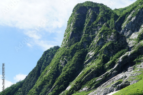 上高地　山道