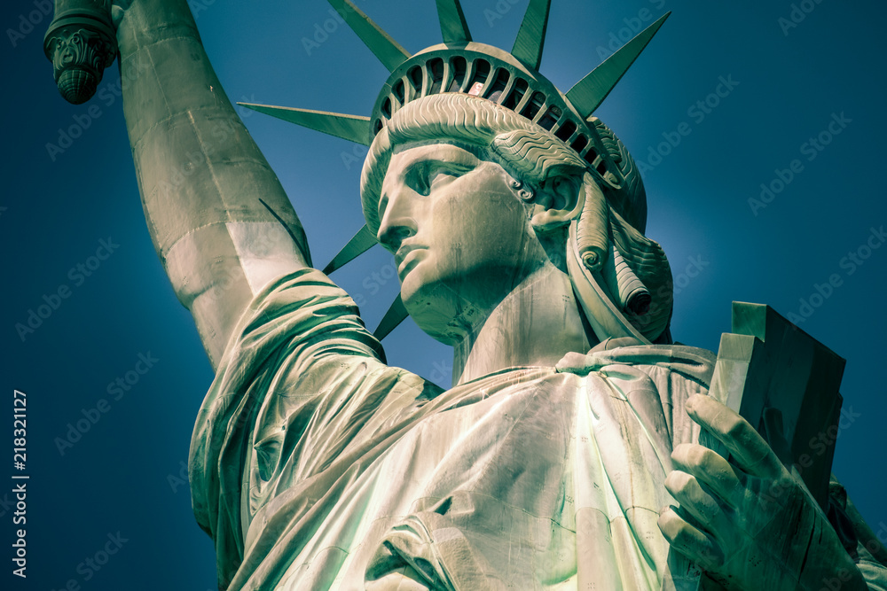 Obraz premium Big Statue of Liberty 