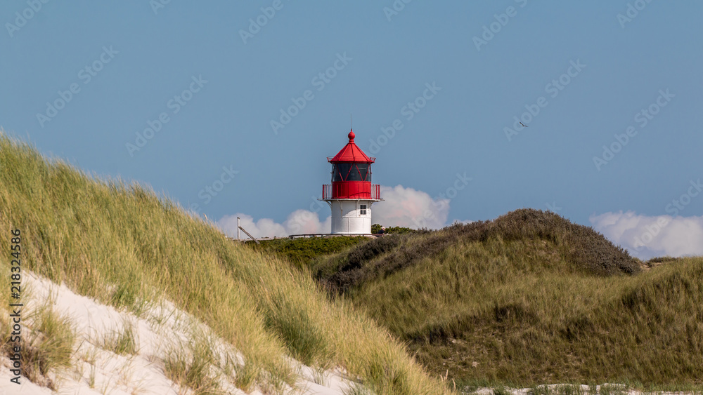 Quermarkenfeuer auf Amrum