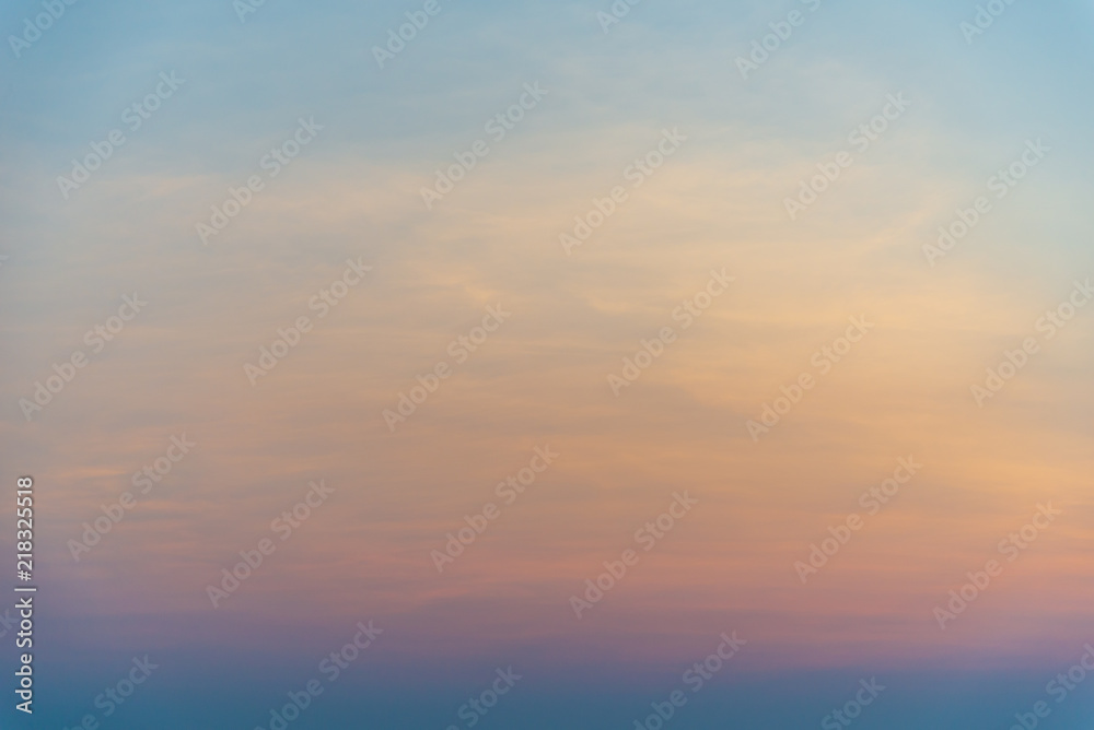 Fototapeta premium sunset sky on the beach