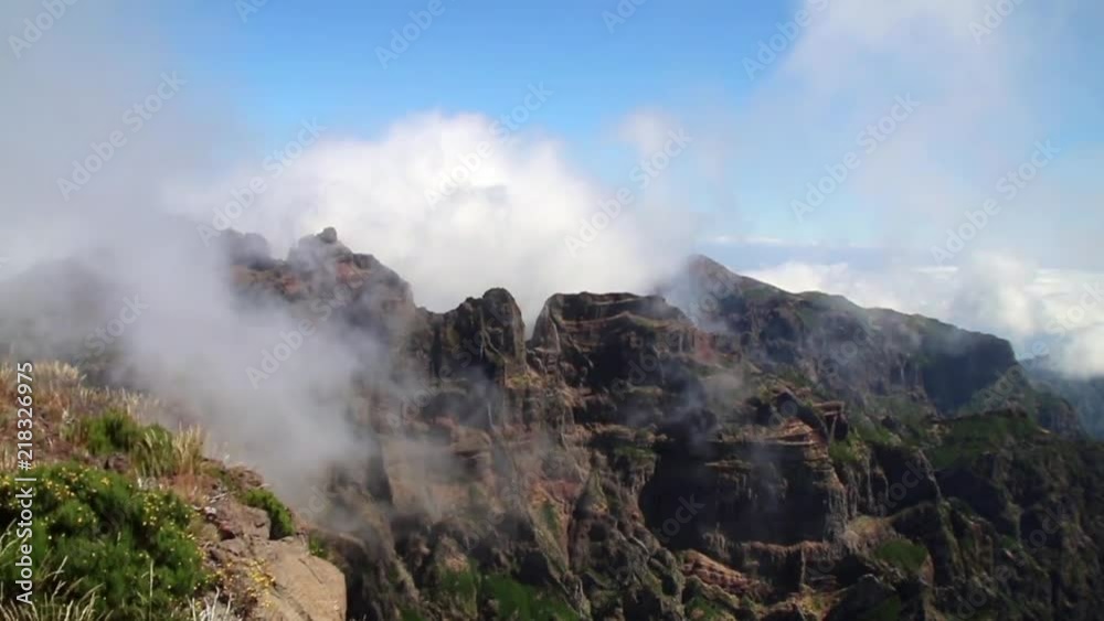 time lapse of dramatic clouds in the mountains time lapse of dramatic clouds in the mountains