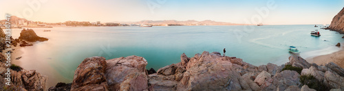 Panorama of the bay in Cabo San Lucas. photo