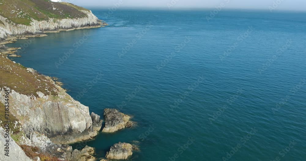 Holy Iland coast line in sun. Holy Iland coast line in sun.