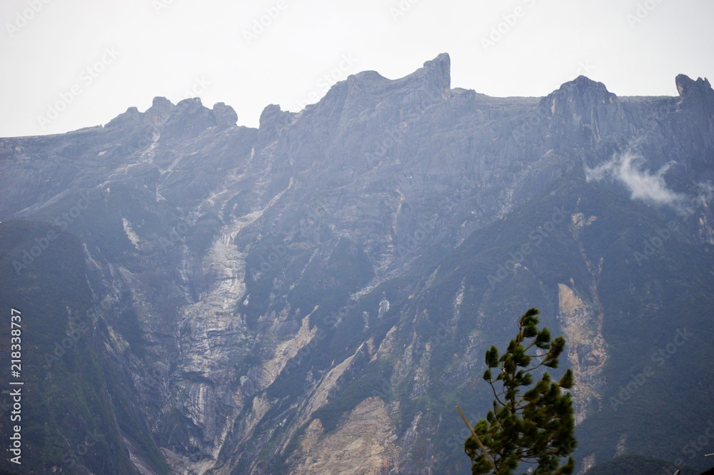 Mount Kinabalu In Sabah Malaysia