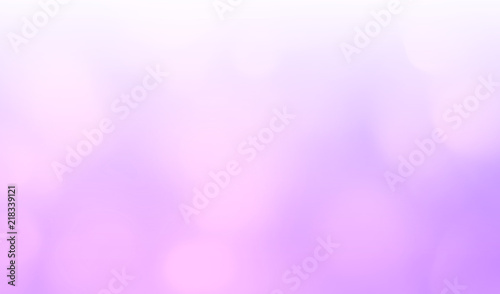 Blurred abstract light violet background, space for design element photo