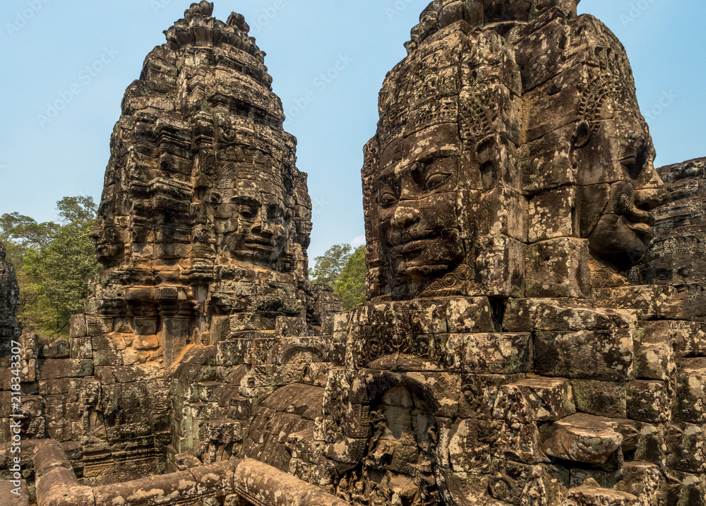 Angkor Thom Tempel, Kambodscha