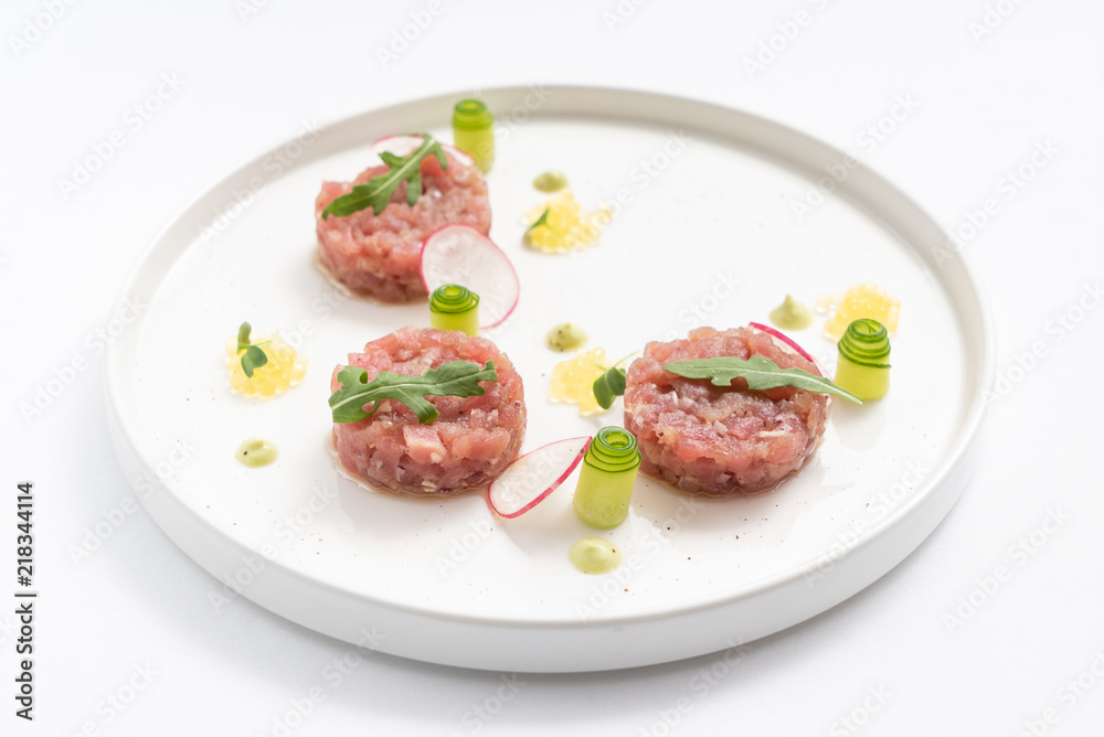 tartar with radish