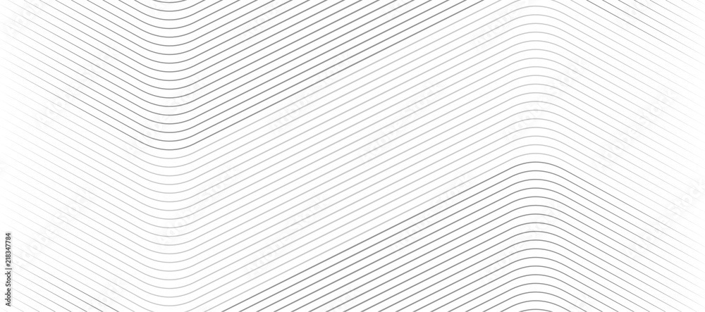 Vector Illustration of the gray pattern of lines abstract background. EPS10.