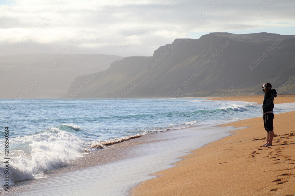 Mountains and the beach