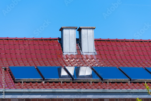 hot water solar panels