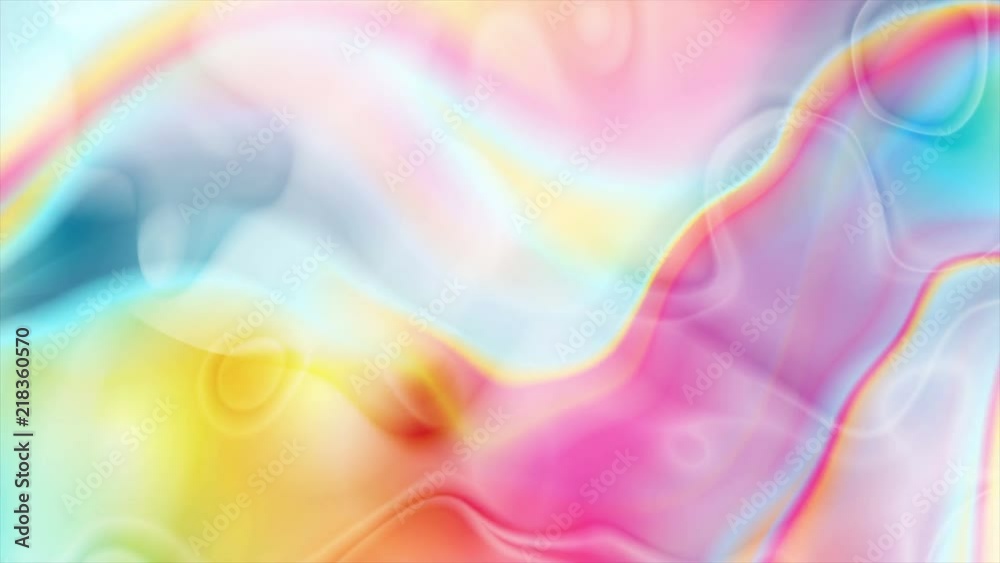 Colorful liquid blurred abstract waves motion design. Seamless looping. Video animation Ultra HD 4K 3840x2160