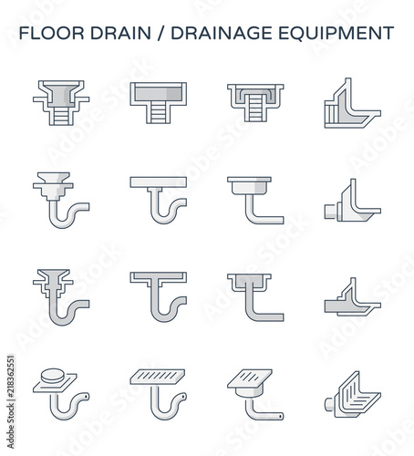 floor drain icon