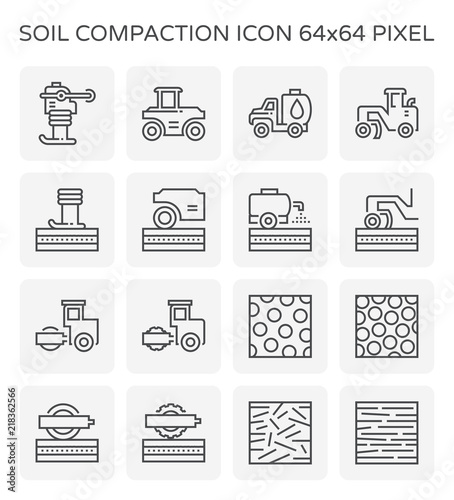 soil compaction icon