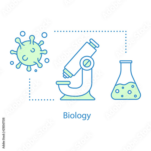 Biology concept icon