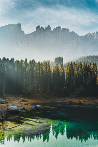 Lago di Carezza photo