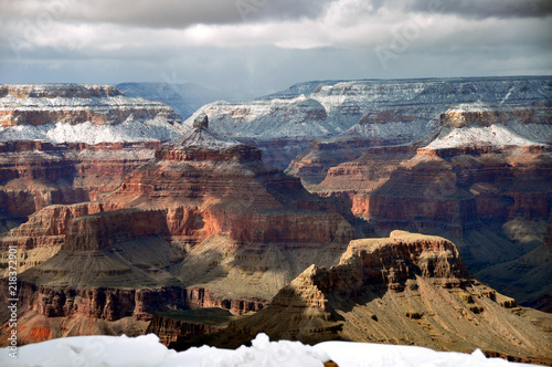 Eis im Grand Canyon