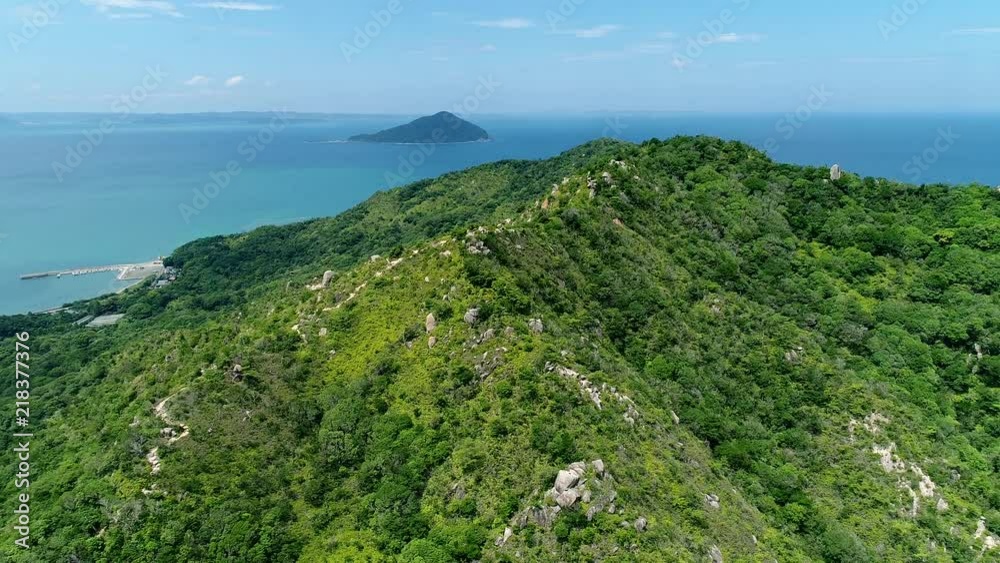 山の風景 ドローン撮影 立石山 山の風景 ドローン撮影 立石山