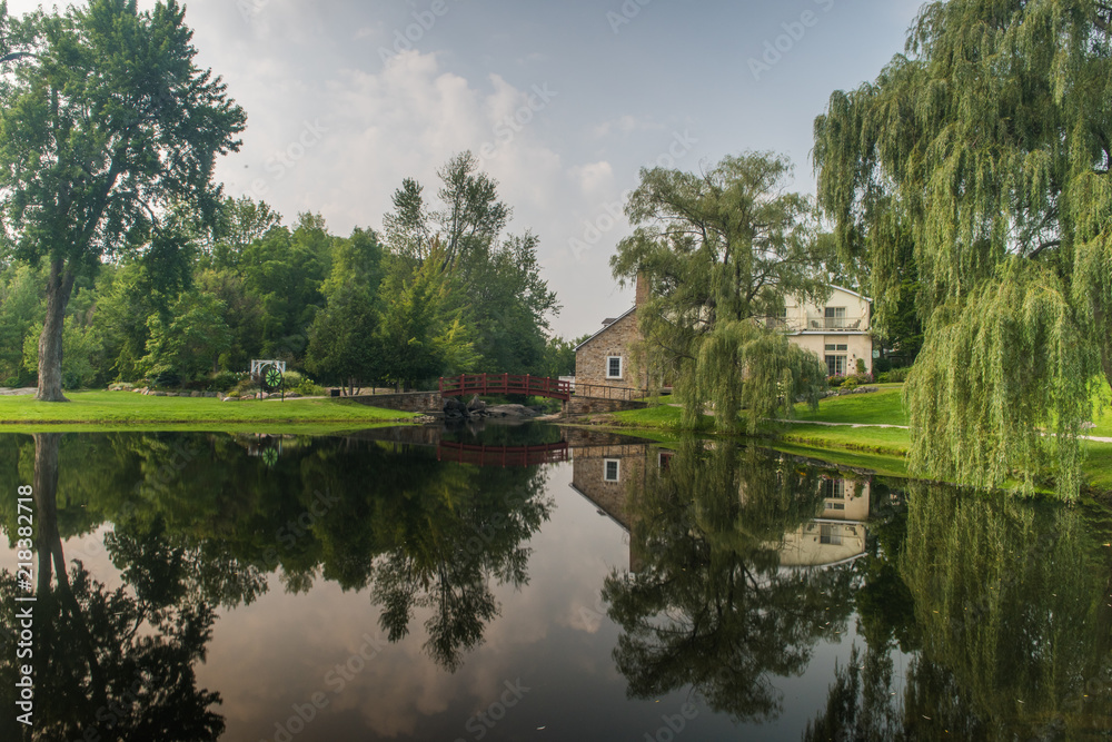 Old Mill and Reflections