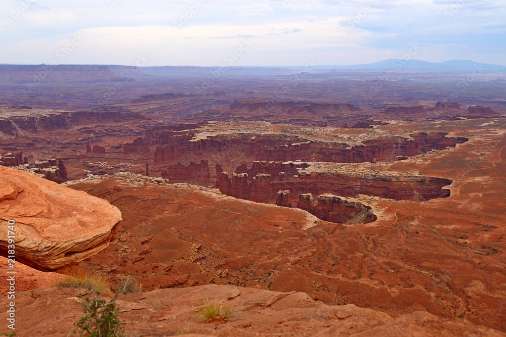 Grand View Point, Island in the sky district, Canyonlands National Park in Utah Grand View Point, Island in the sky district, Canyonlands National Park in Utah