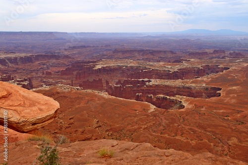 Grand View Point, Island in the sky district, Canyonlands National Park in Utah 