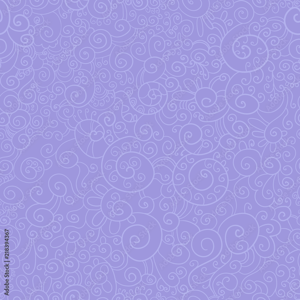 Cute pattern seamless purple from arabesques for invitations, diplomas, certificates, postcards banners. Vector image.