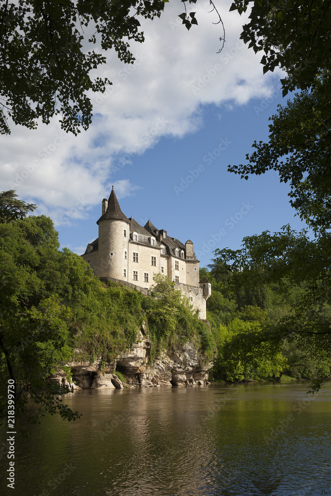 La Treyne Castle, Lot department, Occitanie, France