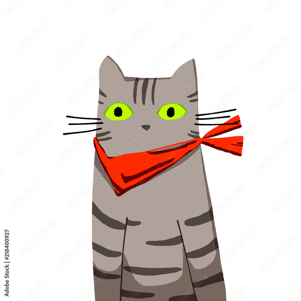 サバトラ猫 Stock イラスト Adobe Stock サバトラ猫 Stock イラスト Adobe Stock