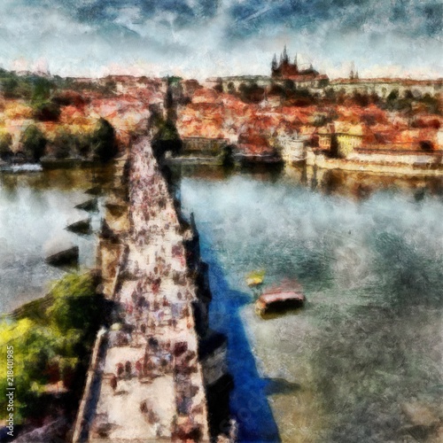 Photography Oil painting