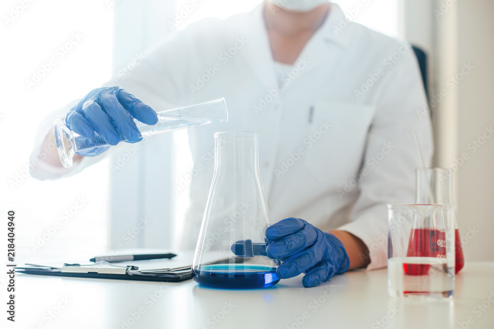 Fototapeta premium Laboratory research 