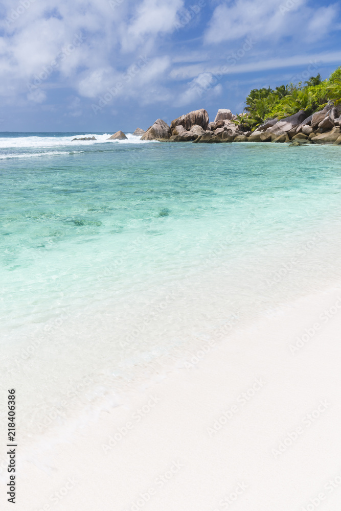 Perfect Anse Cocos in La Digue, Seychelles