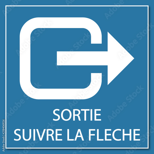 Logo sortie.