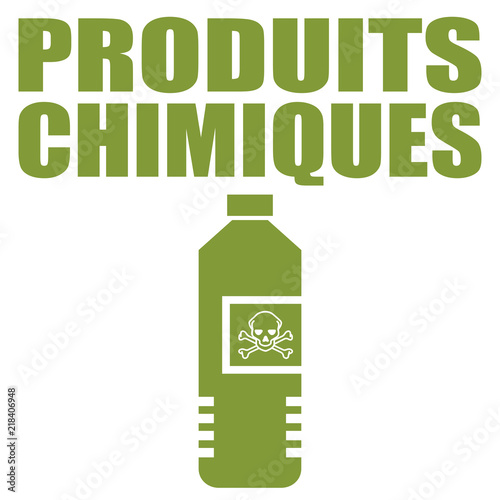 Logo produits chimiques.
