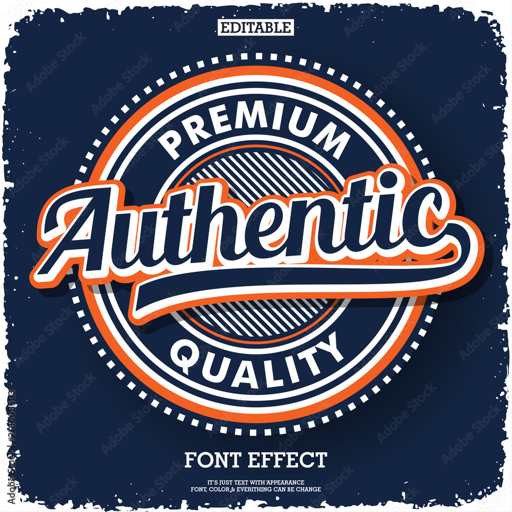 Authentic logo type for product or service company 