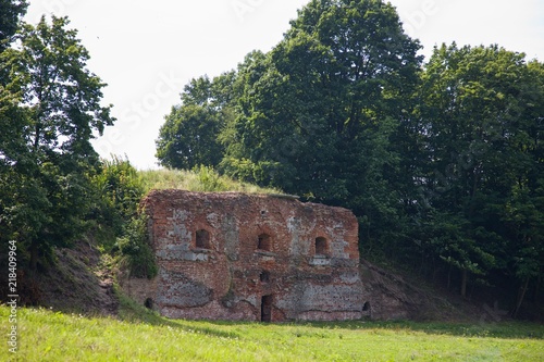 Modlin fortress by Warsaw in Poland, Europe