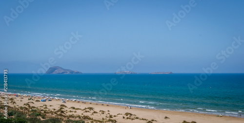 Saaidia beach and waves and rocks © LovPhotography