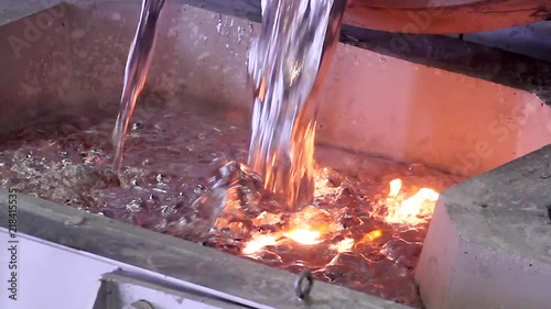 Metal casting aluminium foundry photo