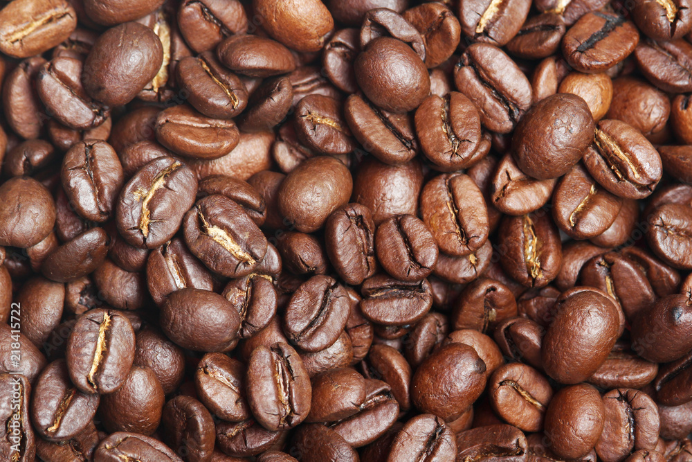 Coffee beans texture Coffee beans texture
