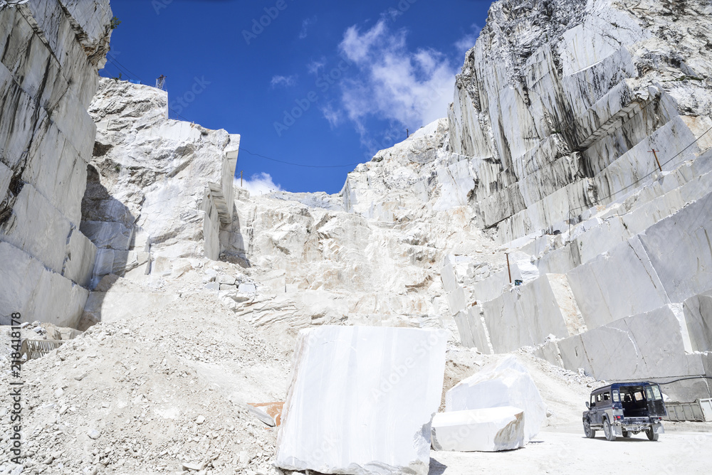 custom made wallpaper toronto digitalCarrara marble. Quarry on the Apuan Alps, Tuscany, Italy