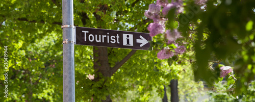 Tourist Info Schild