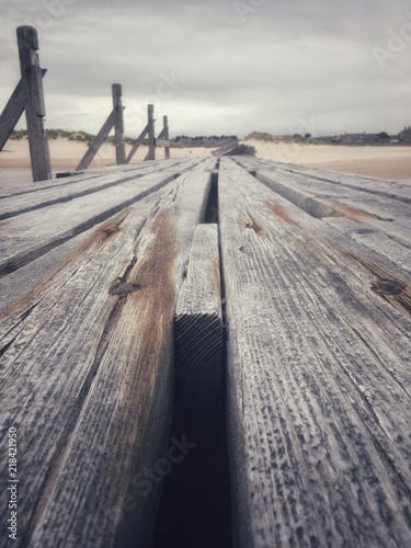 Seaside boardwalk